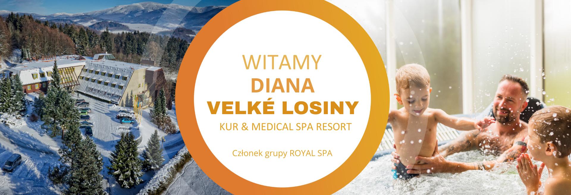 Opis hotelu - Hotel Wellness DIANA Velké Losiny